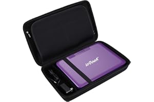 Aproca Hard Storage Travel Case for DR. J 12.5" Portable DVD CD Player 10.5" HD Swivel Screen