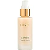 Ogee Silk Dream Facial Cleanser Cream - Certified Organic Daily Face Cleanser - Effectively Cleanses, Hydrates & Moisturizes with Bioactive Peptides - Travel Size (1 oz | 30mL)