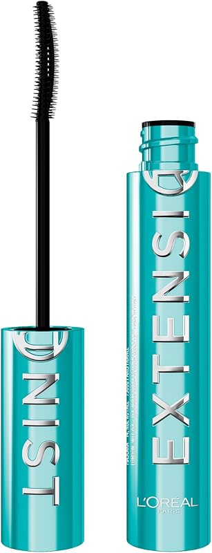 L'Oréal Paris Máscara de Pestañas Telescopic Waterproof Extensionist, Negro