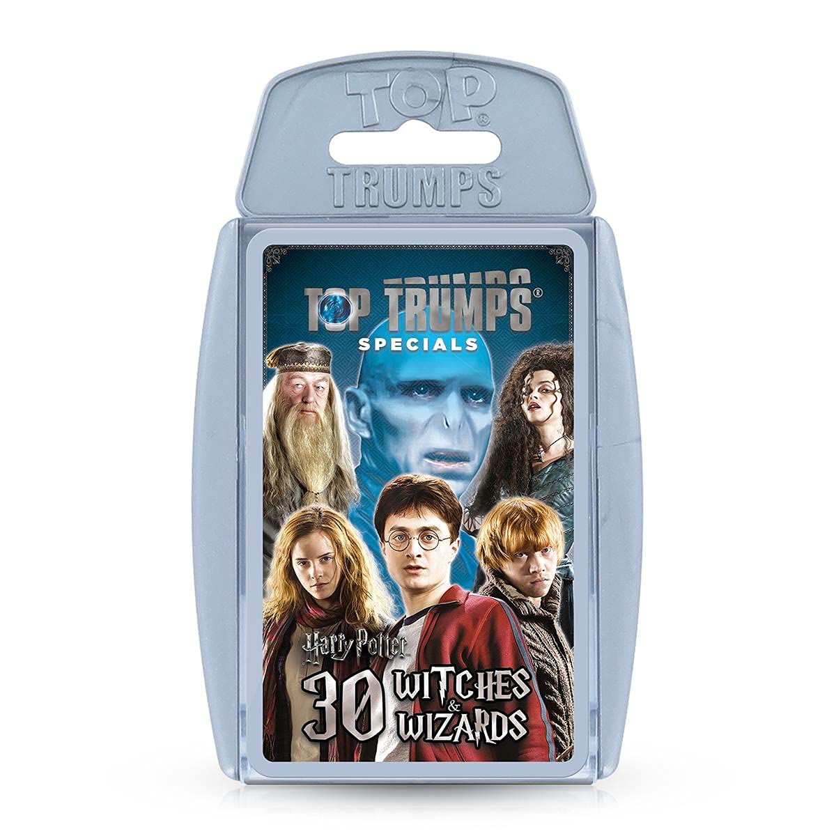 Top Trumps Harry Potter 30 Witches and Wizards Specials Card Game, play with Ron, Hermione, Dumbledore, Snape, Hagrid, Educational gifts for Boys and Girls Aged 6 plus
