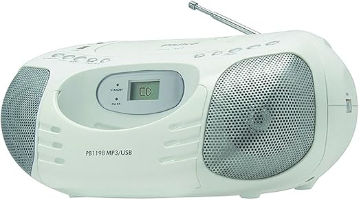 Boombox, PB119, entrada USB MP3, 5W RMS, Bivolt, PHILCO