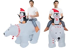 DAHAKII Funny Inflatable Costume Halloween Cosplay Blow-Up Costume for Adult/Halloween/Christmas Parade
