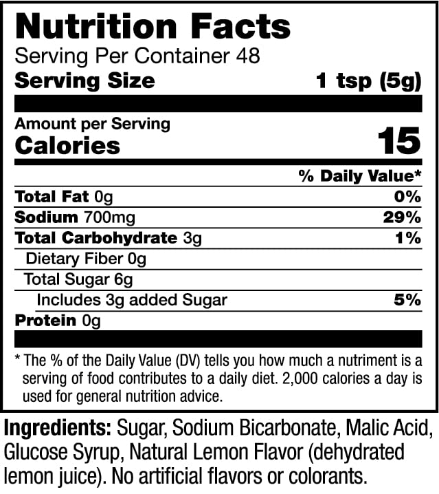 Brioschi Italian Lemon Flavored Refreshing Effervescent | Digestive Aid, Heartburn, Upset Stomach, Acid Indigestion | Gluten Free, No Colorants, No Artifictial Flavors | 48 Servings | 8.5 oz Glass