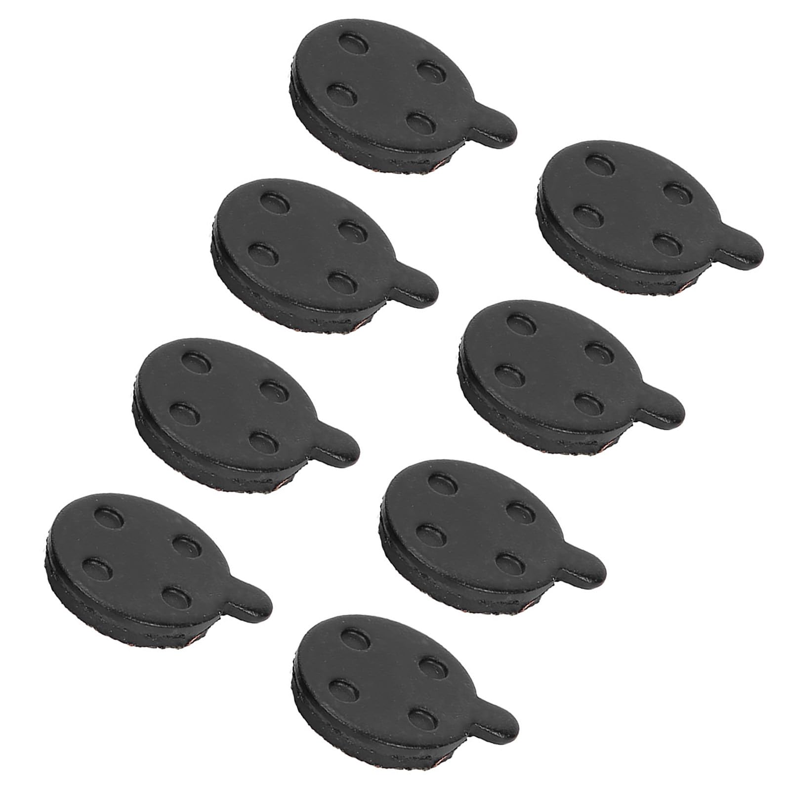 WGFOIP 4 Pairs Electric Bike Brake Pad, E-Scooter Disc Brake Pads Semi Metalic Bicycle Brake Pads for Electric Scooter