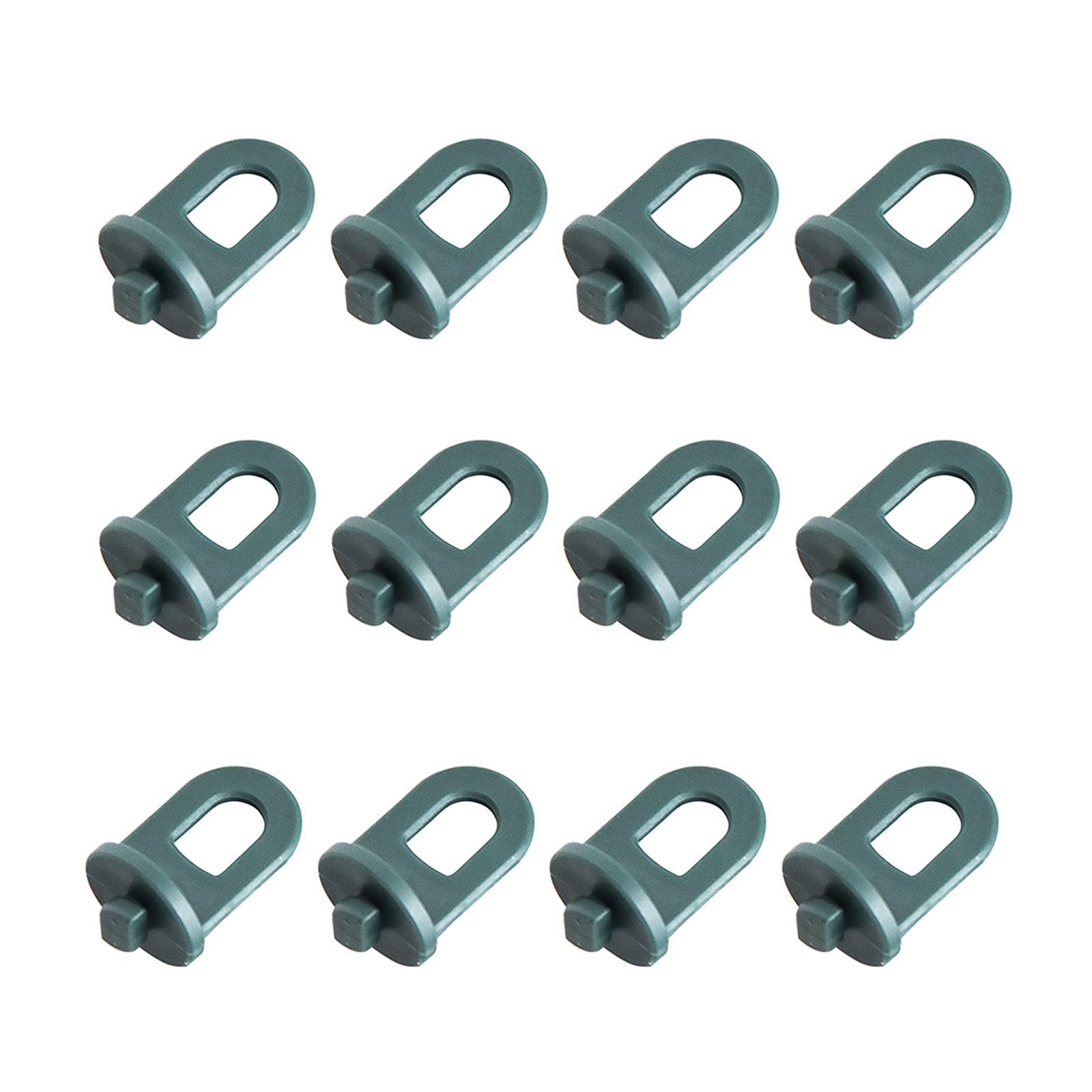 50pcs Plastic Greenhouse Hooks - Durable Fixing Clips for Hanging Basket Pot