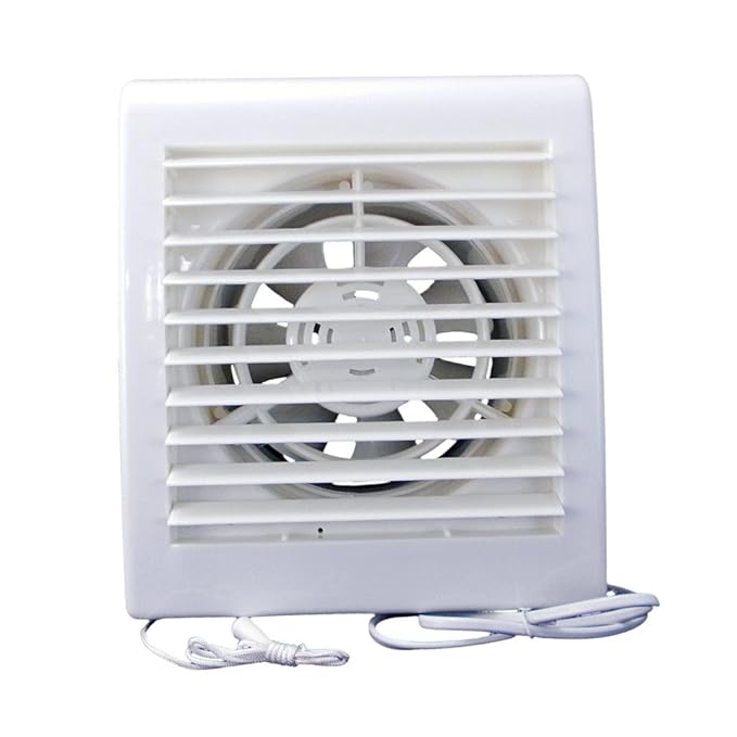 DIY & Tools PullCord ON/OFF 6 Inch Primeline Manrose PEF6030 Axial Extractor Fan 150 mm