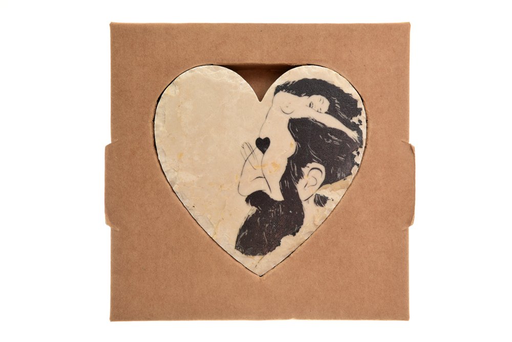 SVE Stoneheart Stone Heart of Design, Marble 10x10x2 cm Men'S Mind