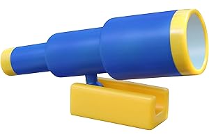 Jungle Gym Kingdom Playground Accessories - Pirate Ship Telescope for Kids - Plastic Attachment for Treehouse, Outdoor Playhouse, Playset, Backyard Swing Set (Blue)