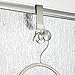iDesign Forma Over-the-Door Hanging Shower Storage Hook, 3.9