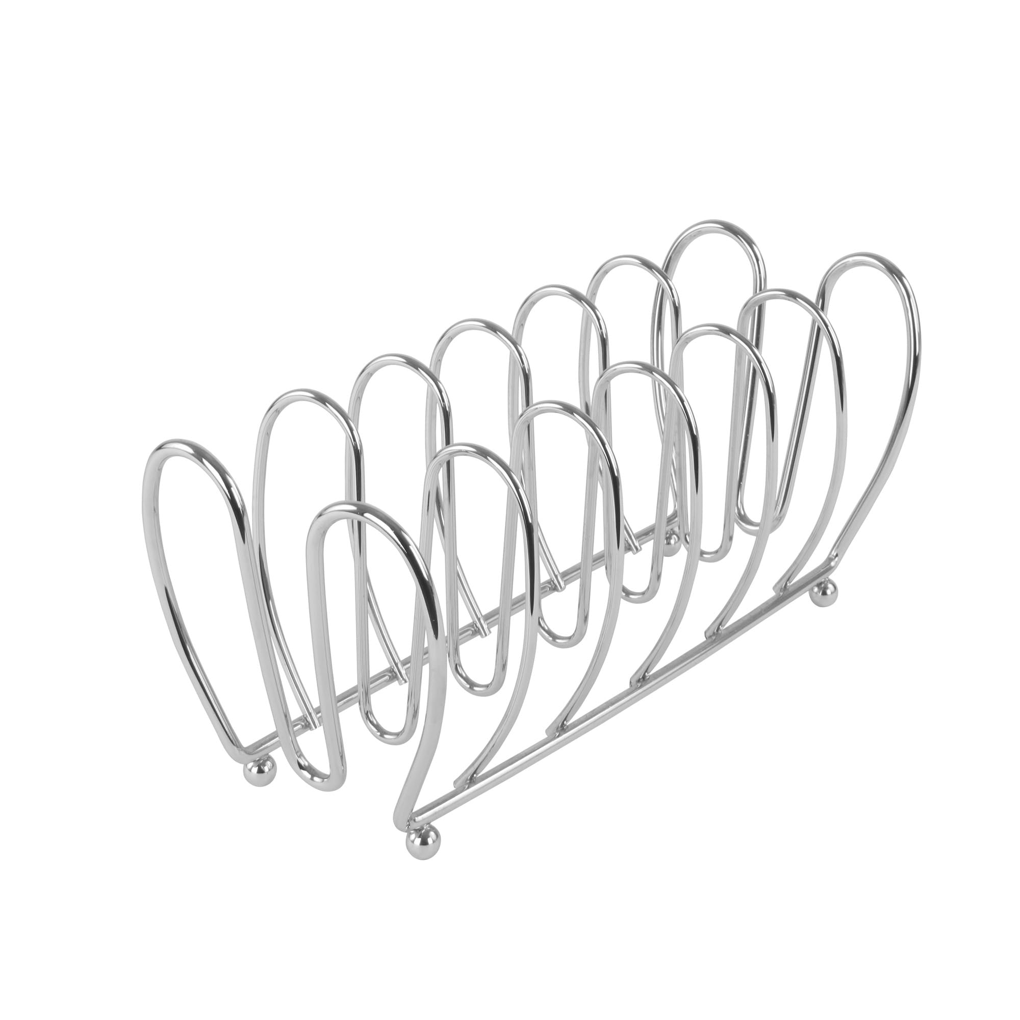 Spectrum Diversified 20870 Bloom Lid Organizer, Plate Rack, Cookie Sheet Holder Chrome