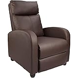 Homall Recliner Chair Padded Seat Pu Leather for Living Room Single Sofa Recliner Modern Recliner Seat Club Chair Home Theate