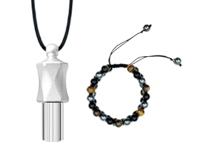 KOAKICREATON 528 hz Meditation Necklace | Frequency Healing Devices | Love Frequency Tuning Tool | Breathing Necklace | 528 hz Whistle | Relaxation,Stress Reduction and Concentration by Adjusting The Breathing