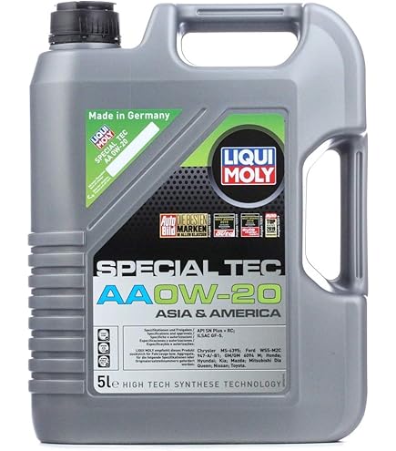 Aceite Sintético Liqui Moly Top Tec 4100 5W-40, 5 Litros - Para Motores De Gasolina Y Diesel