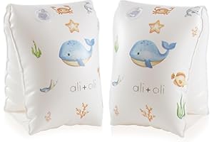 Ali+Oli Summer Collection, Swim Seat for Baby, Swim Ring for Kids, Arm Floaties for Toddlers, Kiddie Pool for Infant, Inflatable Ball Pit