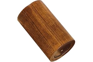 DECOMELODY Solid Wood Chopstick Holder round Holes, Multipurpose Kitchen Storage Container, Natural Jujube