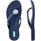 Licorice Lucky Flip Flops - Size 7 by Oka-B