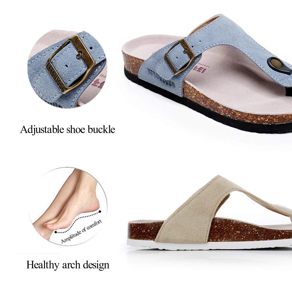 cork sandals platform