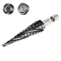 ZELCAN 13 Sizes M35 Cobalt Step Drill Bit, 1/8" to