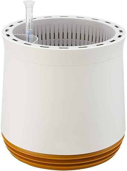 Airy System M O 28 Cm Naturlicher Luftreiniger Luftbefeuchter Patentiertes Biofiltersystem Umwandlung Von Schadstoffen Geeignet Fur Allergiker Snow White Honey Mustard Amazon De Garten