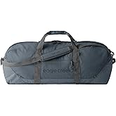 Eagle Creek No Matter What Duffel Bag - Eco Friendly Duffel for Sustainable Travel - Adjustable Shoulder Strap - Multiple Carry Options - Easy to Store - Smoke - 90L