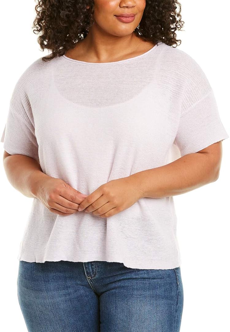 eileen fisher linen top