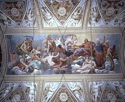 Amazon Com Antonio Maria Viani The Gods On Olympus Ceiling