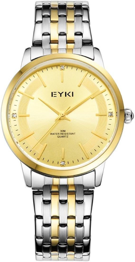 Amazon Tidooメンズウォッチtopブランドluxuryステンレススチールクオーツゴールド腕時計メンズスポーツ防水クロックrelogio Masculino メンズ腕時計 腕時計 通販