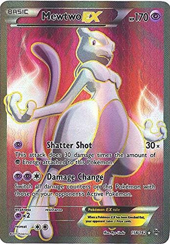 Amazon Com Pokemon Mewtwo Ex 158 162 Xy Breakthrough Holo Toys Games