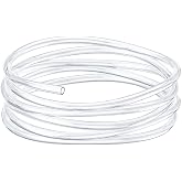 Pawfly Aquarium Airline Tubing 6.5 Feet Standard 3/16" Aquarium Tubing for Fish Tank Air Pump, Flexible Kink-Resistant Pure PVC Hose for Aquarium Garden Terrarium Pond
