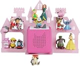 Raweao Metal Shelf for Tonies Figures Pink 43x30cm Wall Mounted