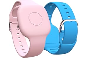 GudCoaks Silicone Bracelet for Tile by Life360 Mate (2024) Tracker, 2 Pack Waterproof Protective Hidden Holder for Tile Mate 