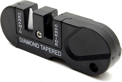 Amazon Goodsland 3段階で研ぐ コンパクト ダイヤモンド シャープナー 携帯 小型 砥石 研ぎ ナイフ 釣り 研ぎ器 研ぎ石 研ぎ棒 折り畳み 折りたたみ 砥ぎ器 アウトドア おしゃれ キャンプ ソロキャンプ 用品 Gd Nitogi 研ぎ器 オンライン通販