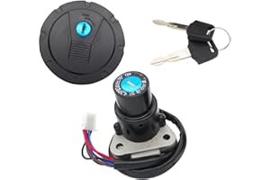 Ignition Key Switch Barrel Lock Cylinder High Performance Premium Replaces Accessories with Key Electric Door Lock for Klr650