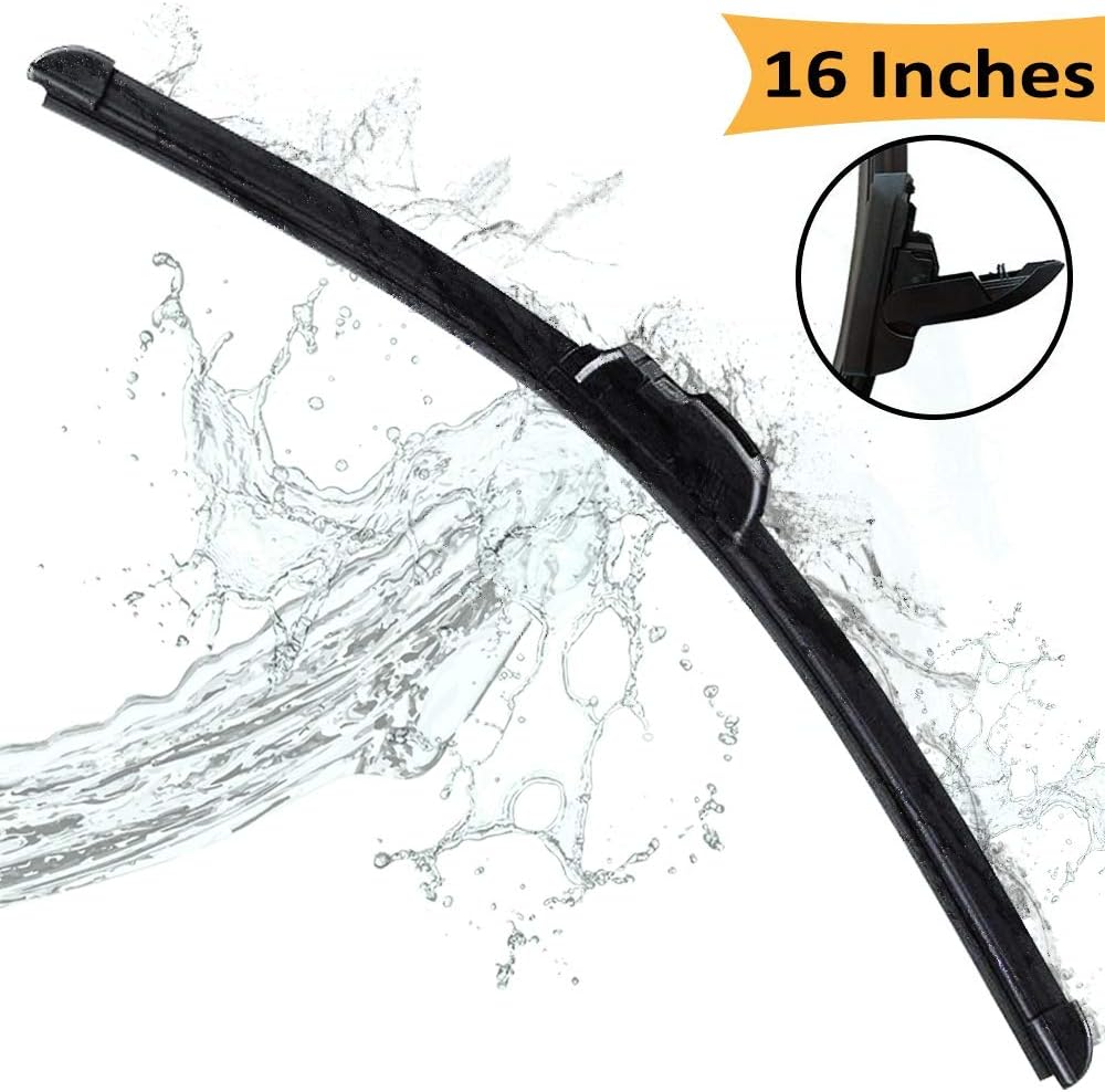 CARBONLAND Wiper Blades 16-inches Windshield Wipers (1 Pack)