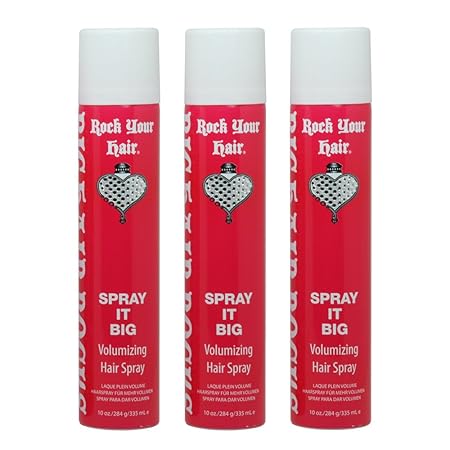 Amazon Com Rock Your Hair Spray It Big Volumizing Hairspray 10