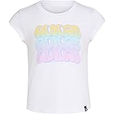 Adidas Girls' Short Sleeve Scoop Neck Tee T-Shirt