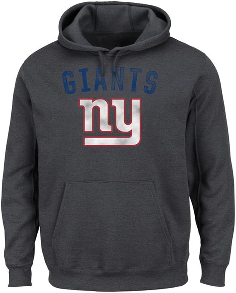 New York Giants Hoodie Men's Football Hoodied Sweatshirt Gray Amazon