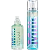 Milk Makeup Hydro Grip Primer + Set + Refresh Spray with Hyaluronic Acid &ndash; 12HR Face Primer 1.52 oz + Setting Spray Lock in Makeup for Dewy, Hydrated Skin &ndash; 1.52 oz + 3.38 oz