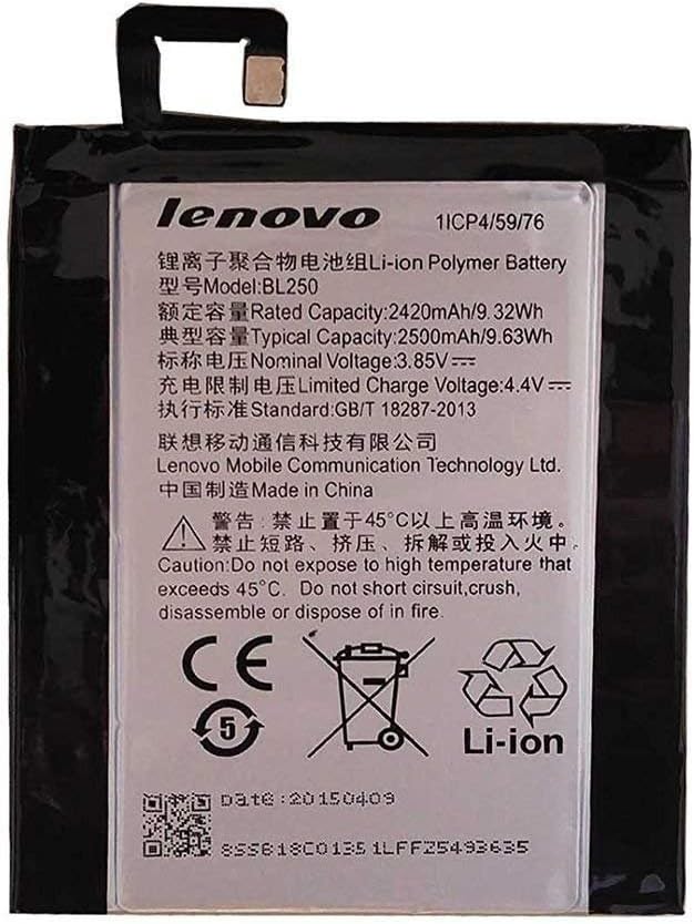 HottyShotty Compatible Mobile Battery for Lenovo Vibe S1 BL 250