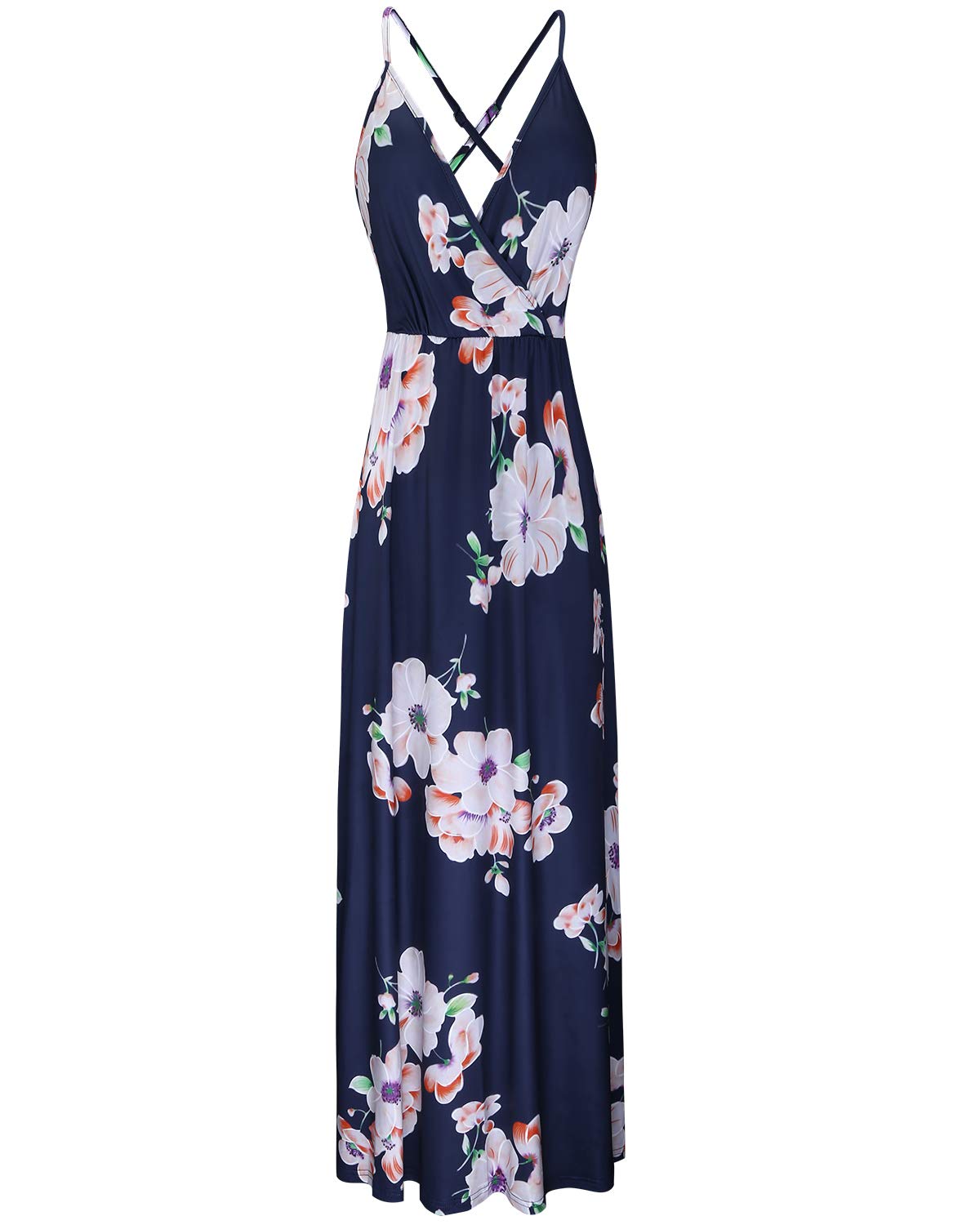 V-Neck Backless Summer Party Dress main image 1