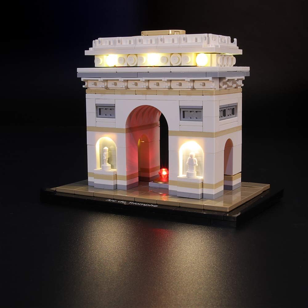 BRIKSMAX Led Lighting Kit for LEGO Architecture Arc De Triomphe ...