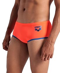 ARENA One Men's Big Logo Low-Waist Swim Short