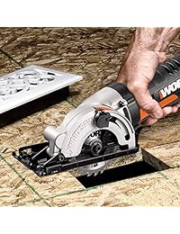 WORX WX523L - Sierra circular de iones de litio de 20 V, 3.346 in