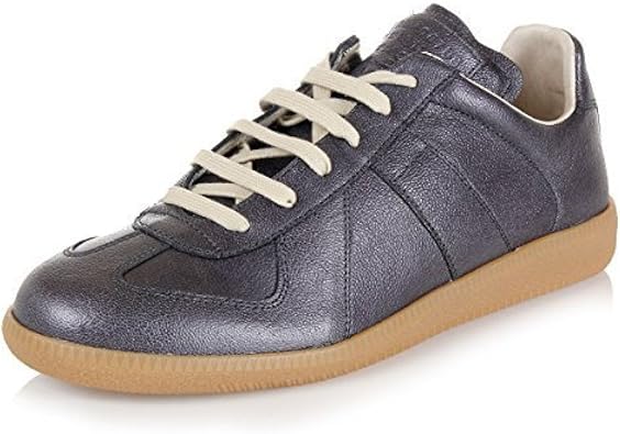 navy blue maison margiela sneakers