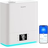 GoveeLife Smart Humidifiers for Bedroom Large Room, Top-Fill Cool Mist 6L WiFi Air Humidifier, Auto Mode, App & Voice Control