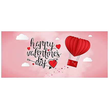 Business Office Bannerbuzz Happy Valentines Day Love Parachute