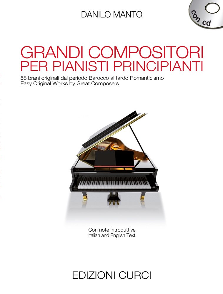 Grandi Compositori Per Pianisti Principianti BOOK+CD Amazon.it