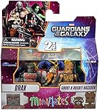 Guardians of The Galaxy Minimates Series 57 Mini Figure 3-Pack Drax, Rocket & Groot