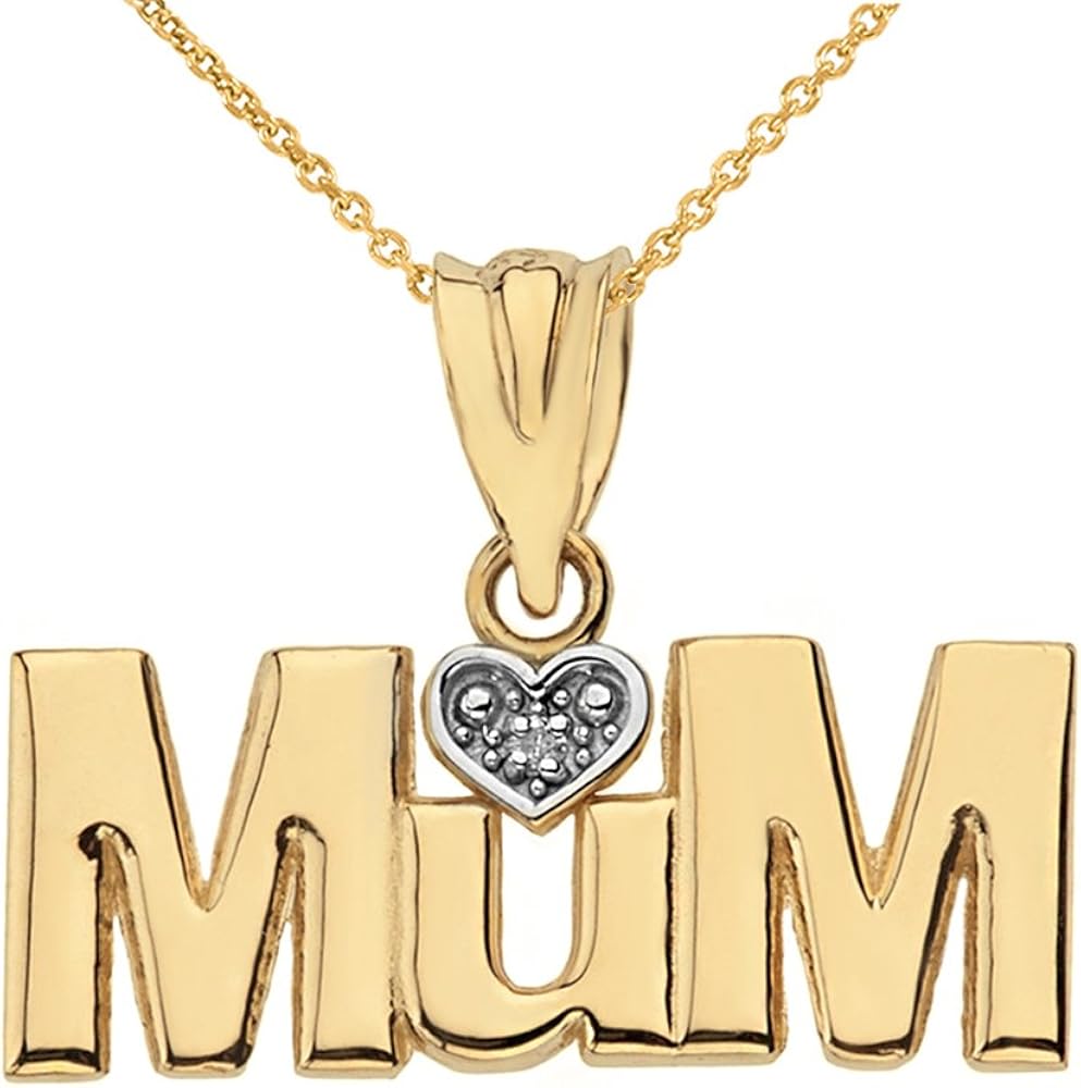 mum pendant necklace