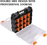 Anlayliay 34 Compartment Double Sided Organizer Storage Box Impact Polymer view 3